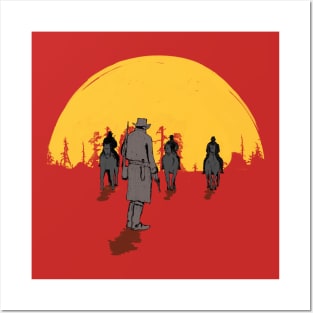 Red Dead Cowboys Posters and Art